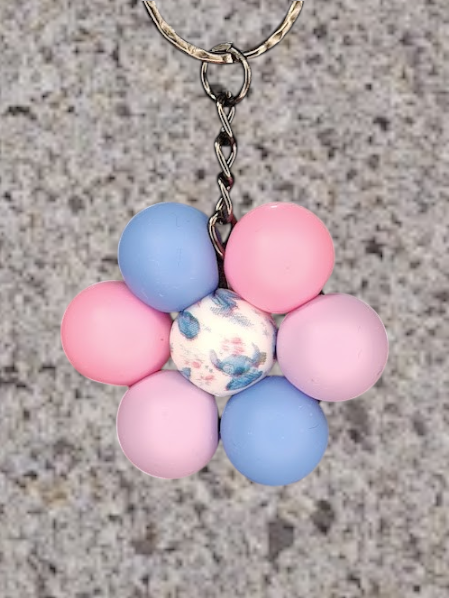 Flower Keychains