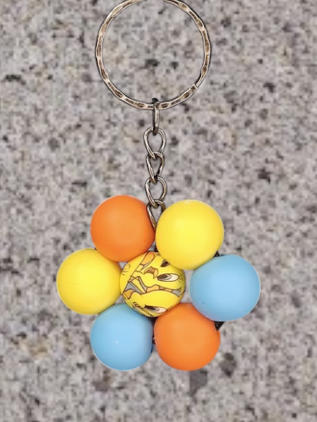 Flower Keychains