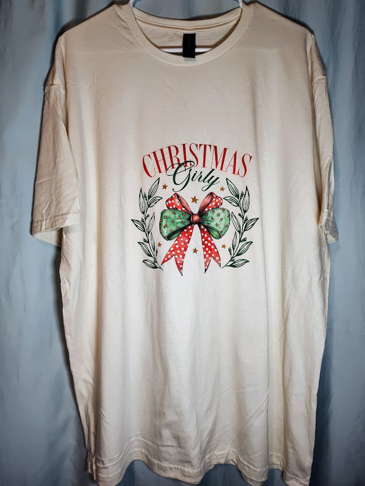 Christmas Girly - XL T-Shirt