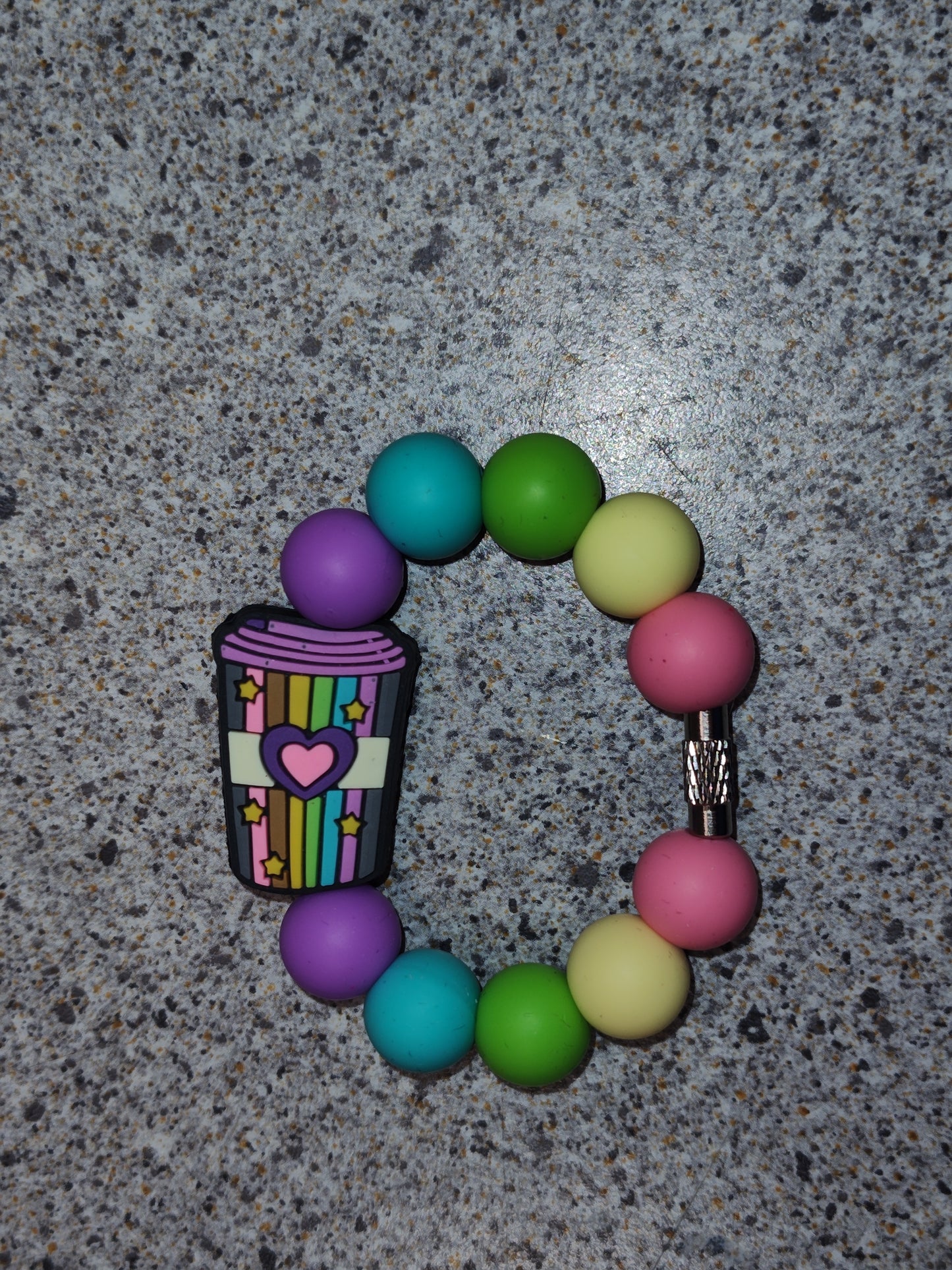 Beaded Cup Charms