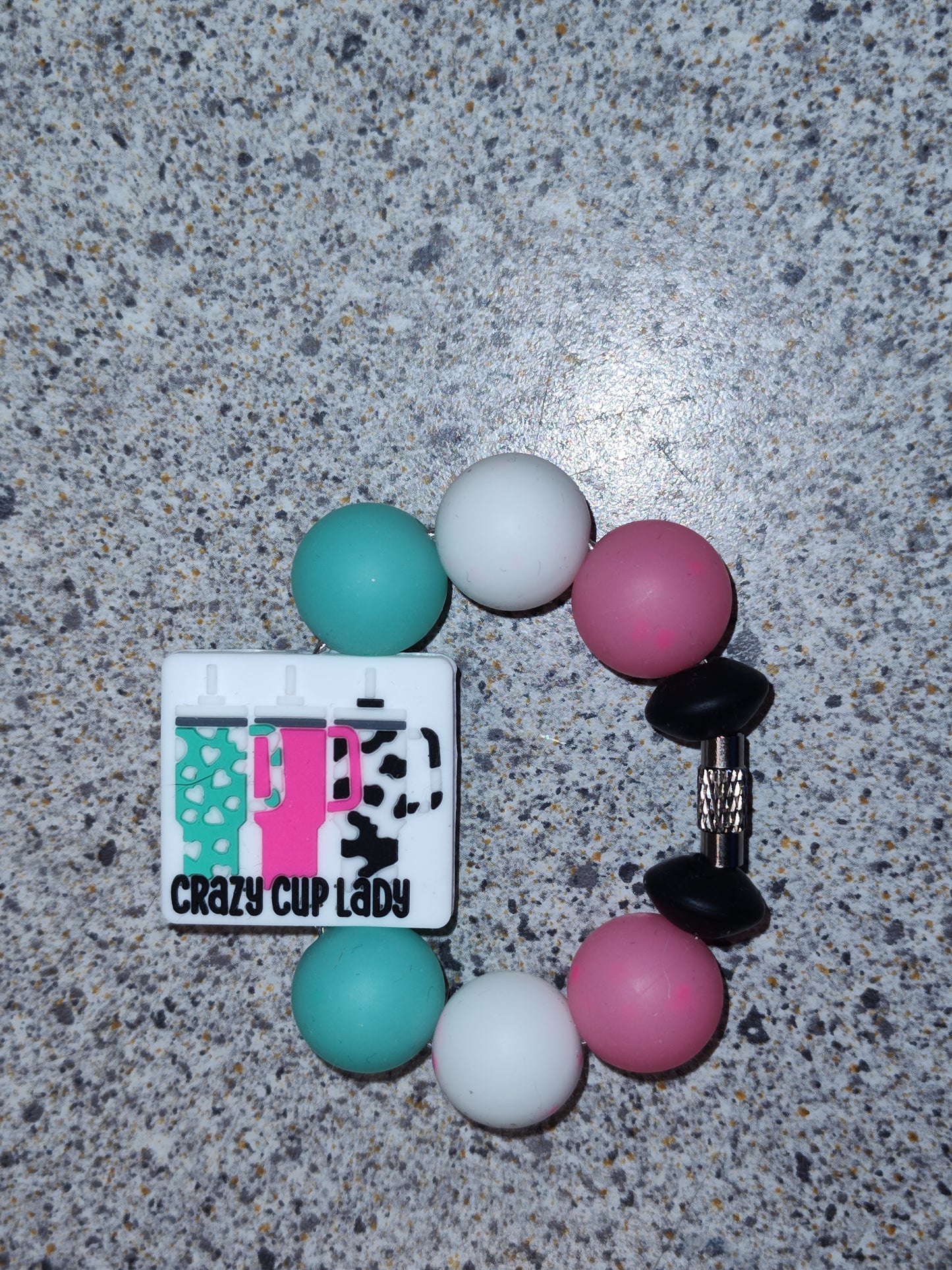 Beaded Cup Charms