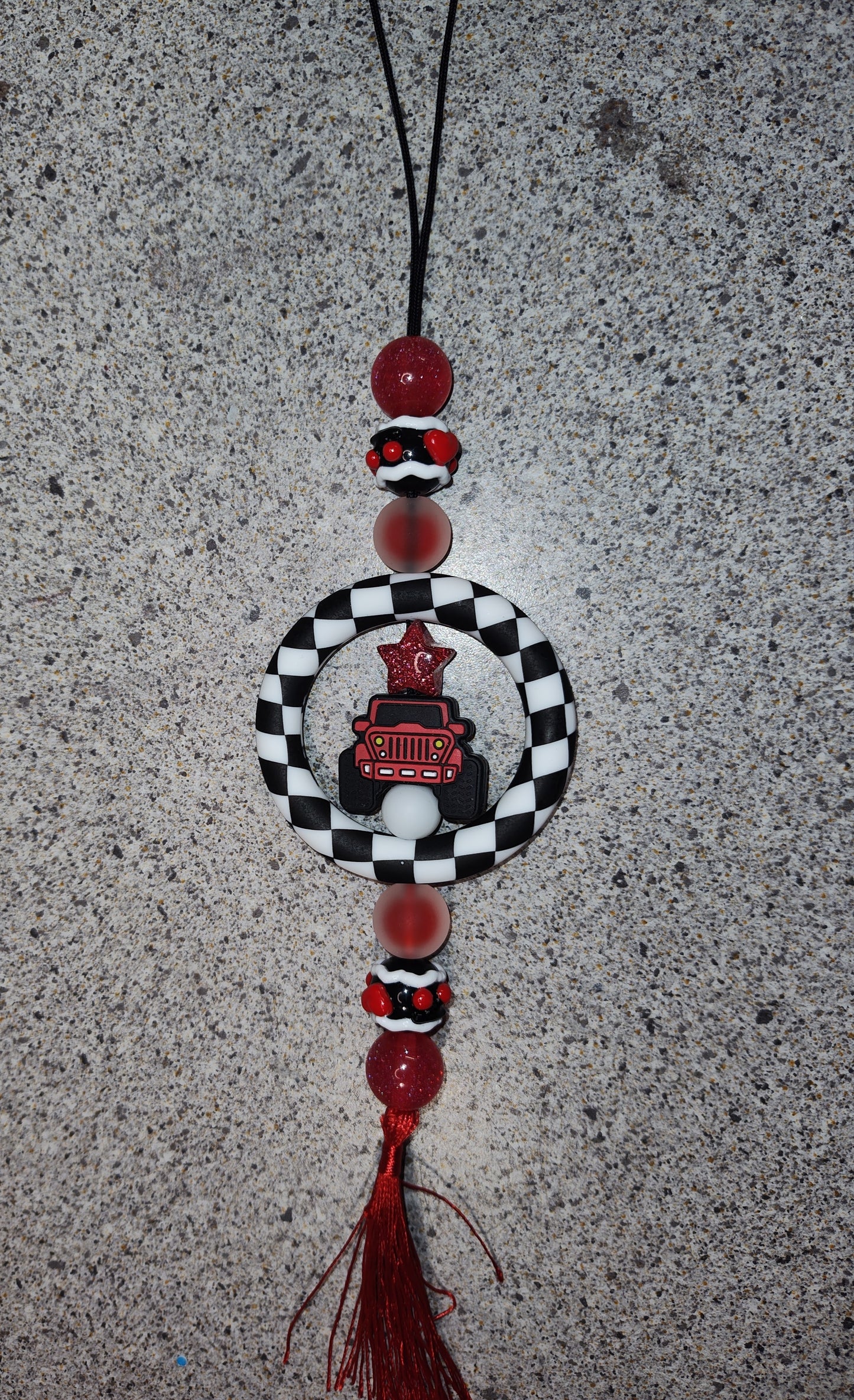 Beaded Car Charms