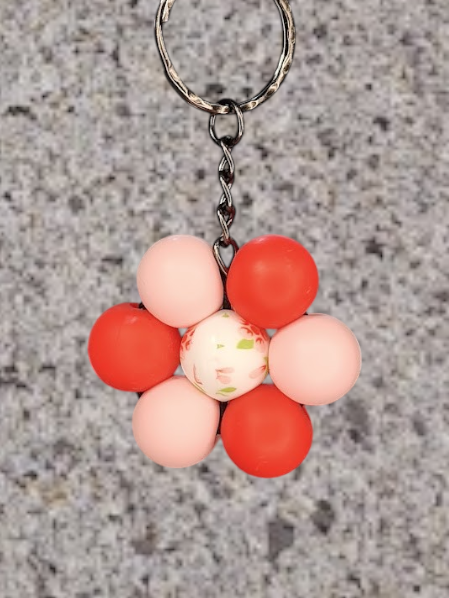 Flower Keychains