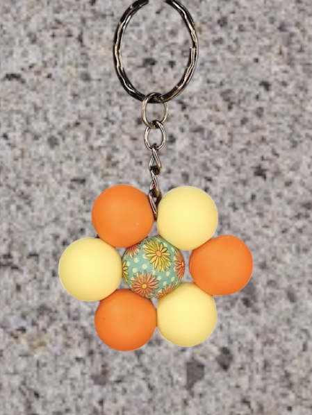 Flower Keychains