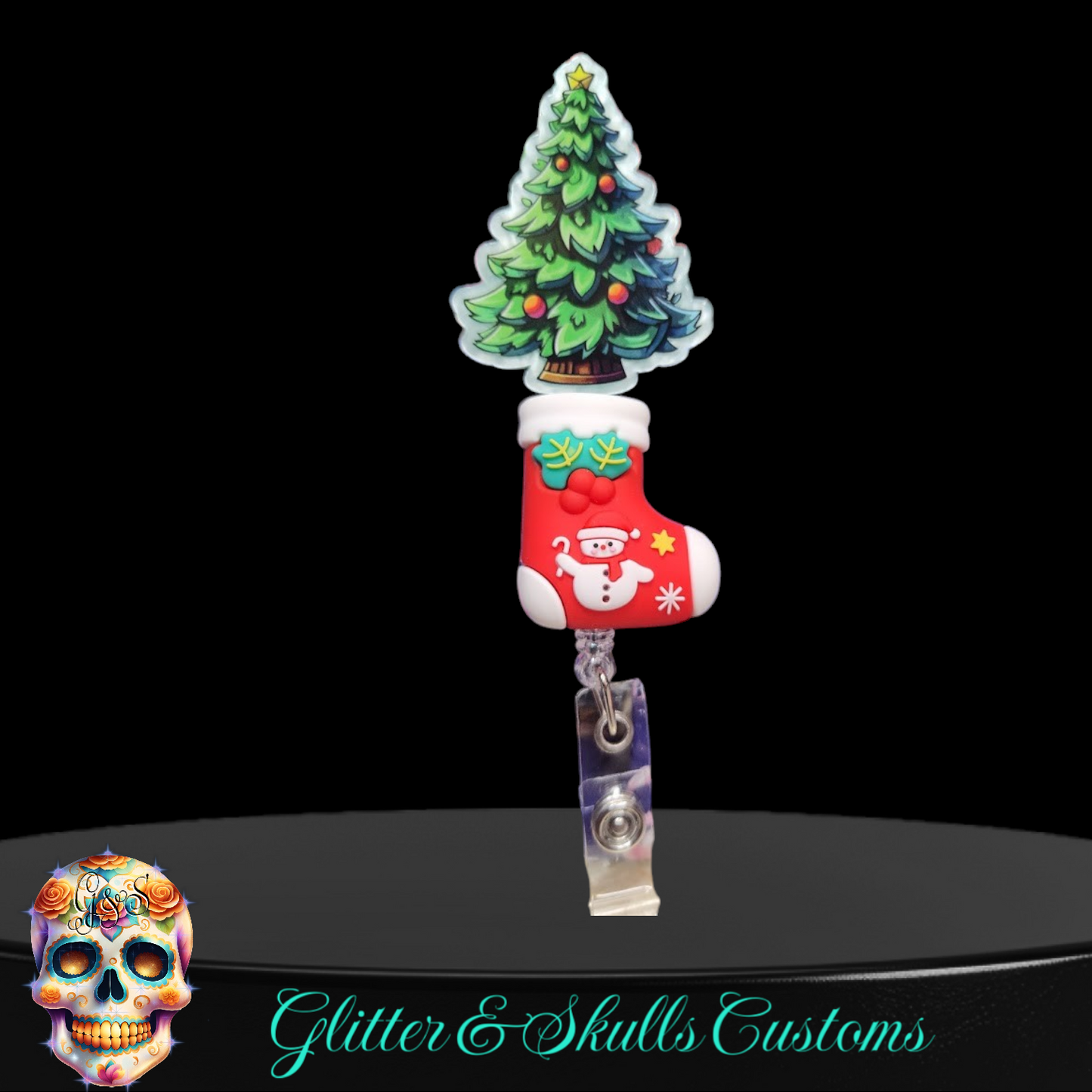 Holiday Theme Badge/ID Reel