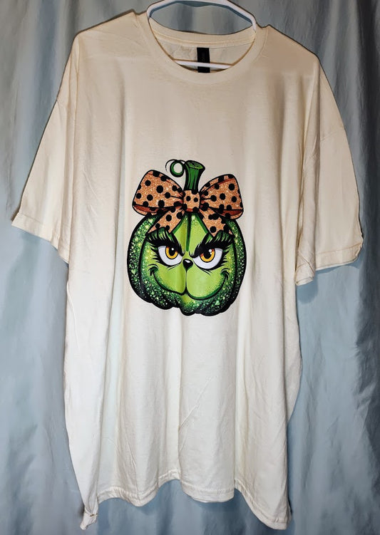 Grinchy Pumpkin - 2XL T-Shirt