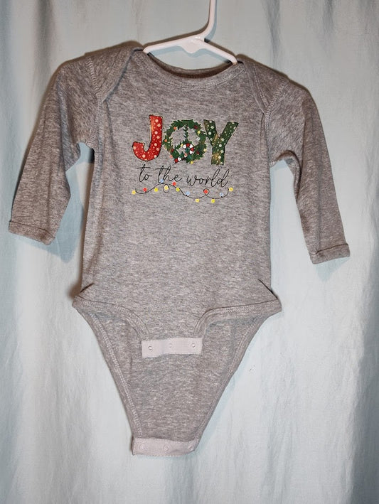 Joy To The World - 12 Month Onesie