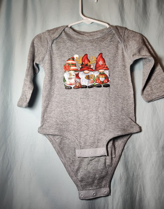 Gnomes - 12 Month Onesie