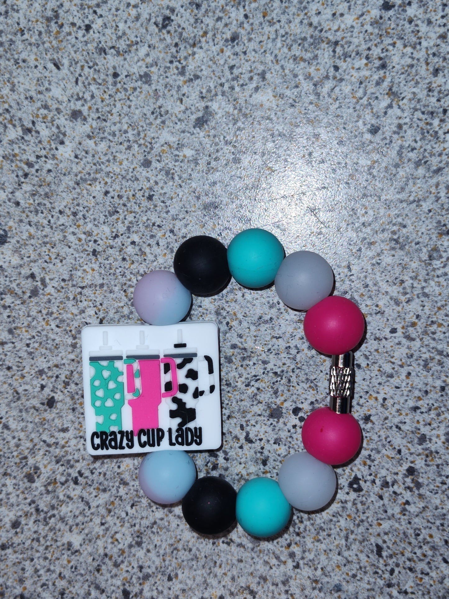 Beaded Cup Charms
