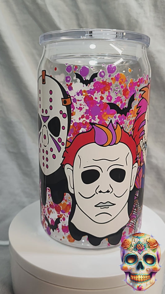 Horror Gang Acrylic Can