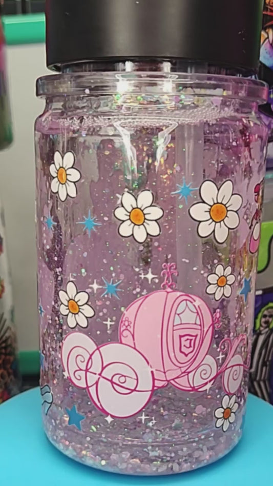 Cinderella Snowglobe Bottle